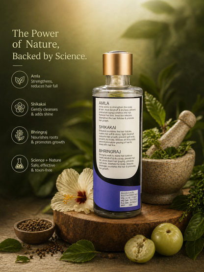 Herbal effective shampoo